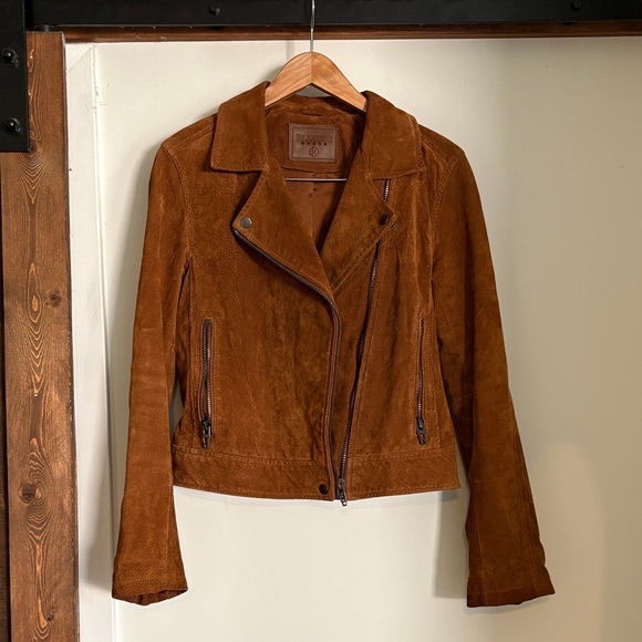 Blank NYC Jackets & Blazers - Blank nyc suede moto jacket sz M